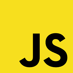 the javascript logo shrinking